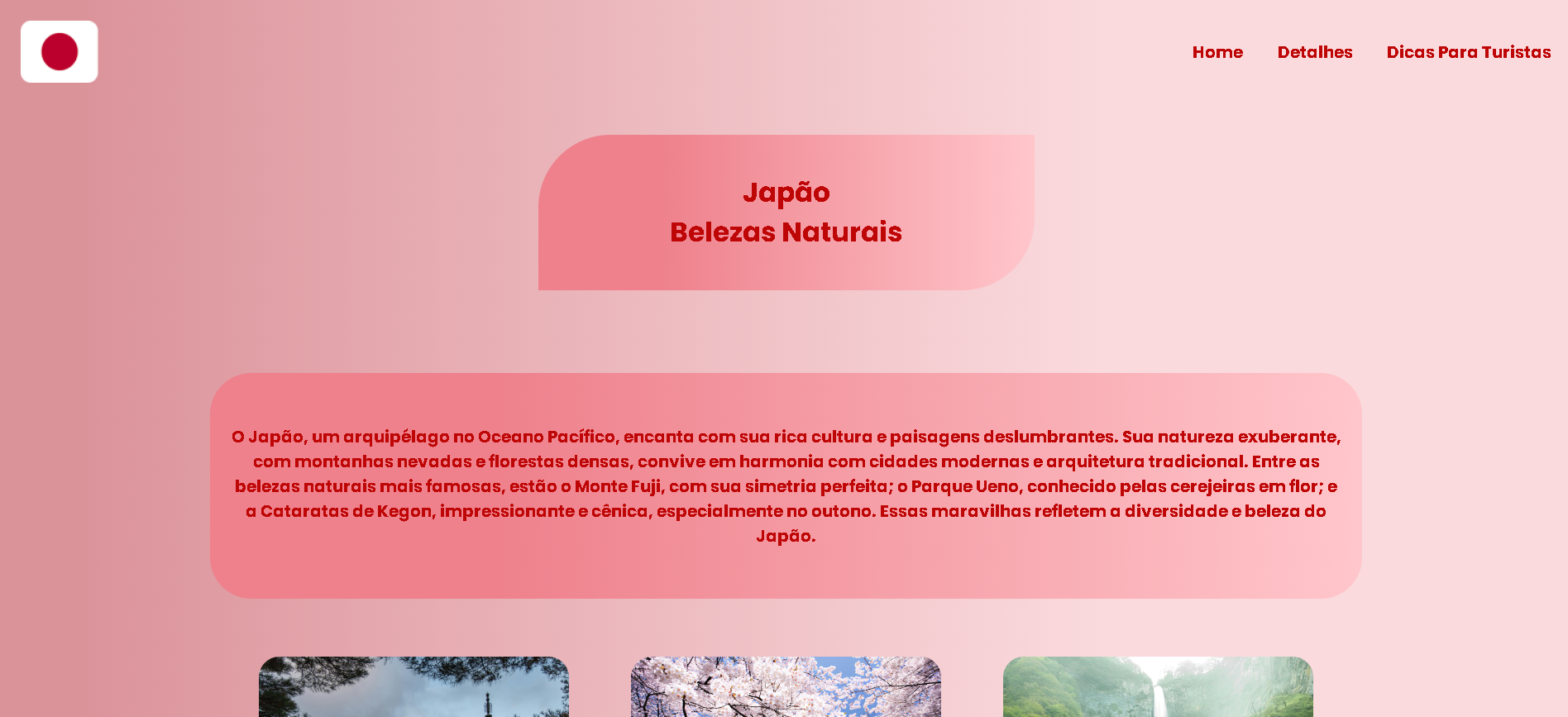 Belezas Naturais Japão
